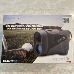 SereneLife Golf Laser Range Finder‎ Monocular w/ Adjustable Pin-Seeking Zoom